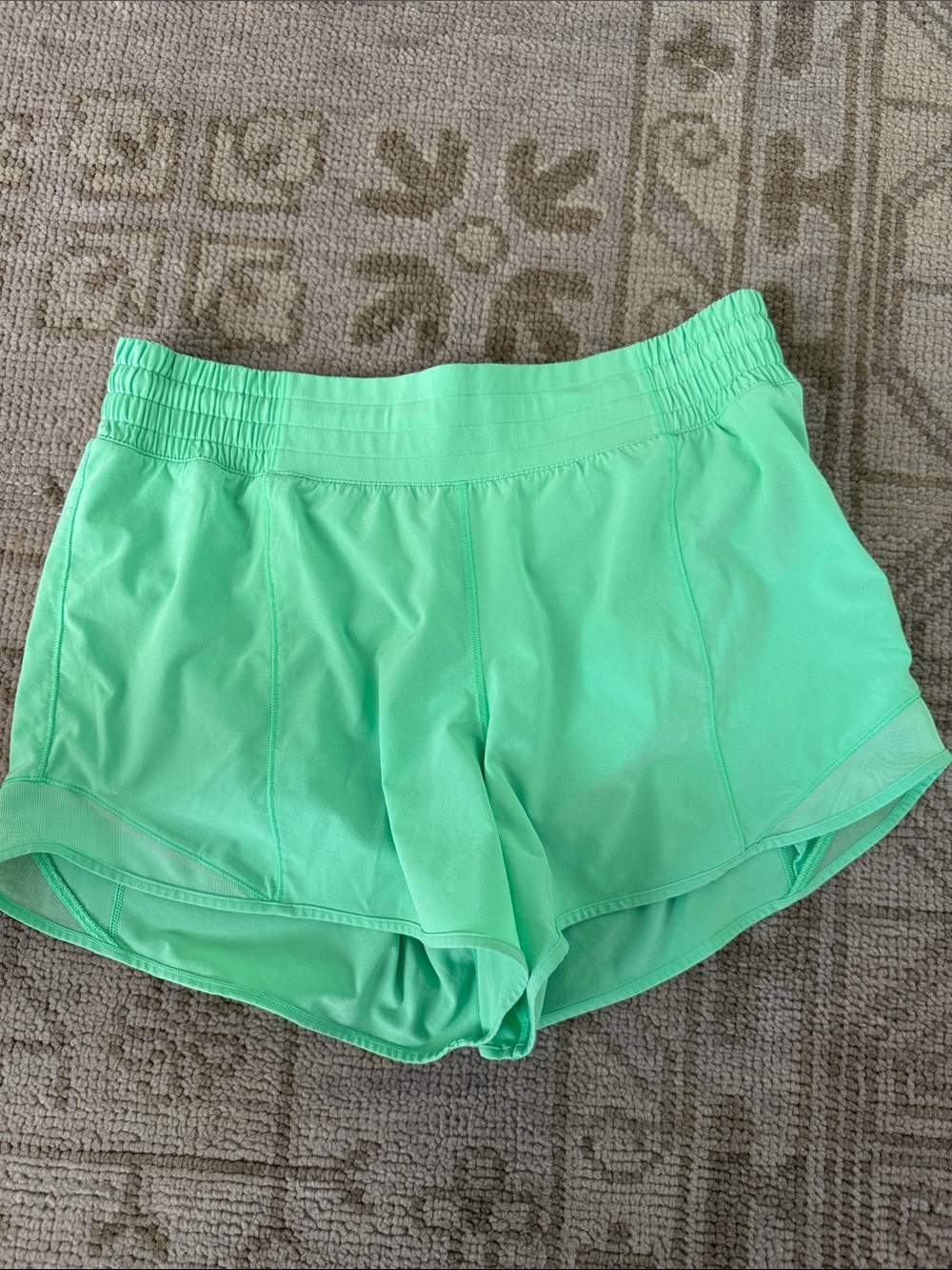 Women’s Athletic Shorts - Mint Green